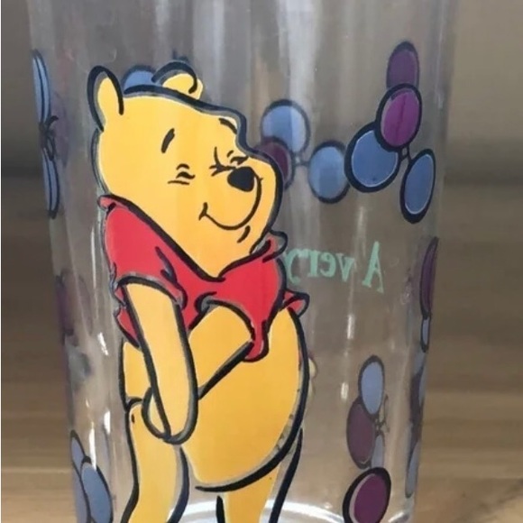 Vintage Pooh and friends 3 juice glasses - Picture 7 of 10